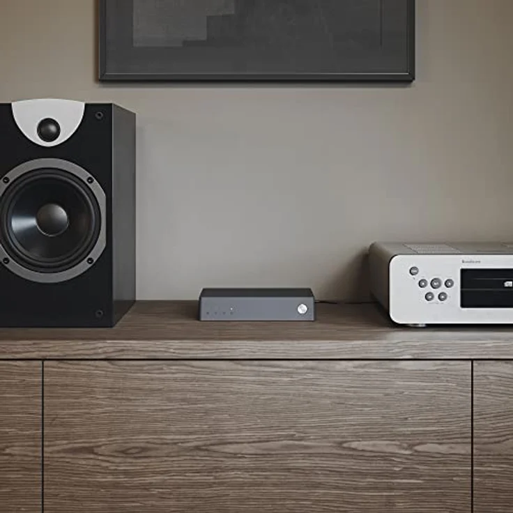 Audio Pro Link 2 - Kabelloser HiFi Adapter für Audio Streaming & Multiroom - WiFi & WLAN Ethernet - Smart App-Steuerung - Aufrüsten von Stereoanlagen - Schwarz – Bild 5