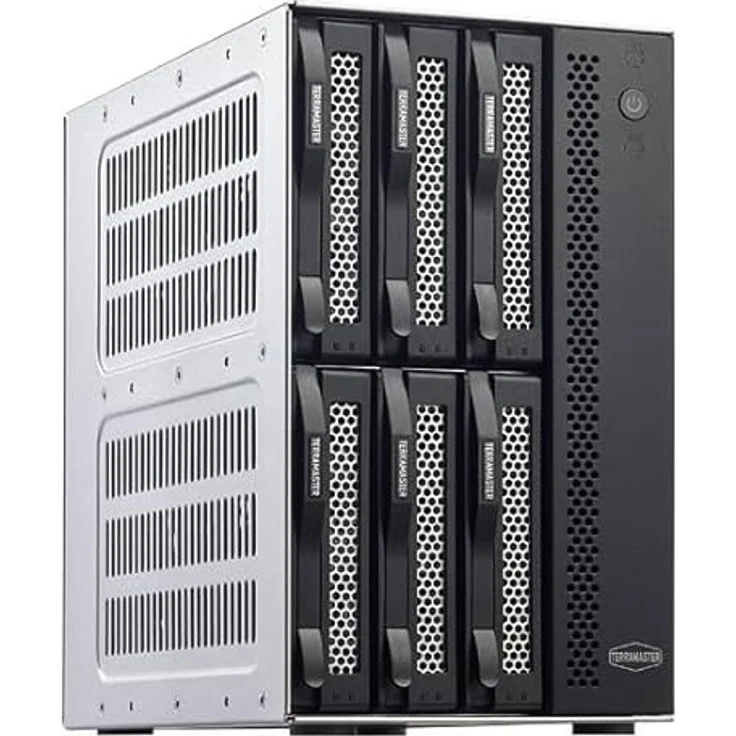 TerraMaster D6-320 6bay Gehäuse, USB3.2, Diskless, Schwarz – Bild 2