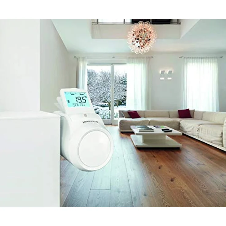 Honeywell Home evohome Heizkörperregler zur Heizungssteuerung per App und WLAN, Paket 4x HR92RT, THR0924HRT – Bild 3