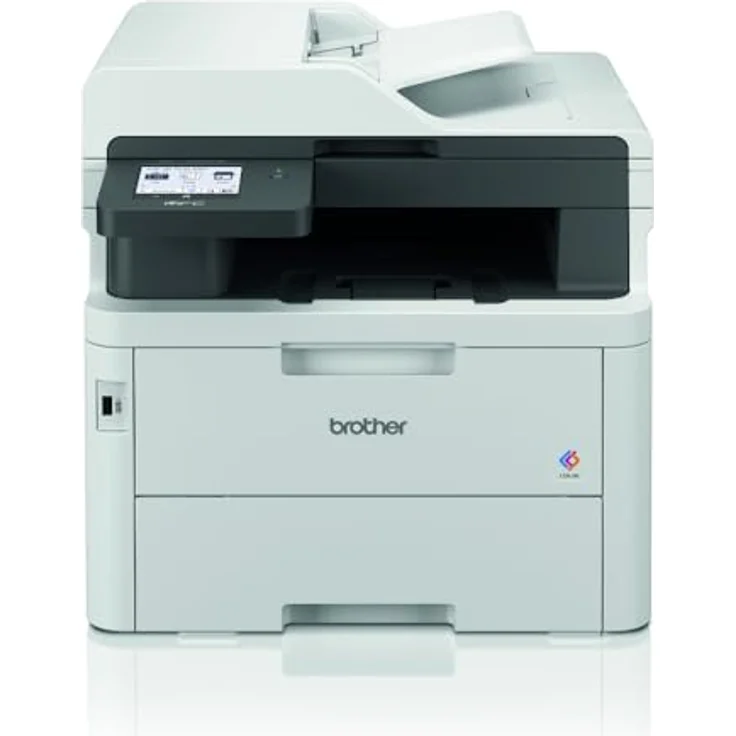 Brother MFC-L3760CDW - Kompaktes 4-in-1 Farb-LED Multifunktionsgerät mit WLAN/LAN, ADF und Duplexdruck – Bild 1