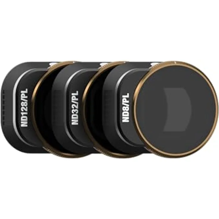 PolarPro - DJI Mini 4 Pro Vivid ND8/PL + ND32/PL + ND128/PL (3-Pack) - Filterset for DJI Mini 4