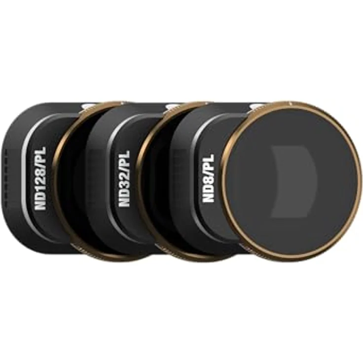 PolarPro - DJI Mini 4 Pro Vivid ND8/PL + ND32/PL + ND128/PL (3-Pack) - Filterset for DJI Mini 4 – Bild 1