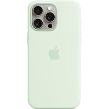 Image for Apple iPhone 15 Pro Max Silikon Case mit MagSafe – Blassmint ​​​​​​​