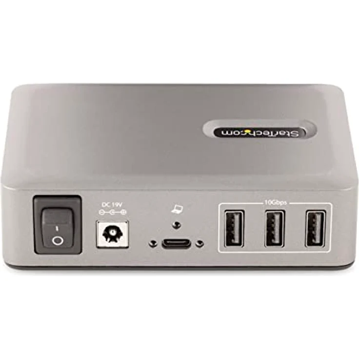 StarTech.com 10-Port USB-C Hub - 8X USB-A/2x USB-C - USB C Verteiler mit 65 W Netzteil - USB 3.1/3.2 Gen 2 10 Gbit/s - Adapter USB C auf USB A - USB Typ C Splitter mit 2X BC 1.2 (10G8A2CS-USB-C-HUB) – Bild 4