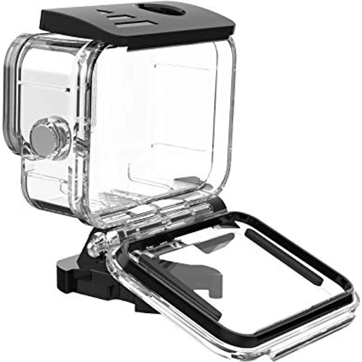 TELESIN Wasserdichtes Gehäuse für GoPro Hero 11 10 9, bis 50 m Unterwasser, transparente Schutzhülle mit Schnellverschluss-Halterung – Bild 5