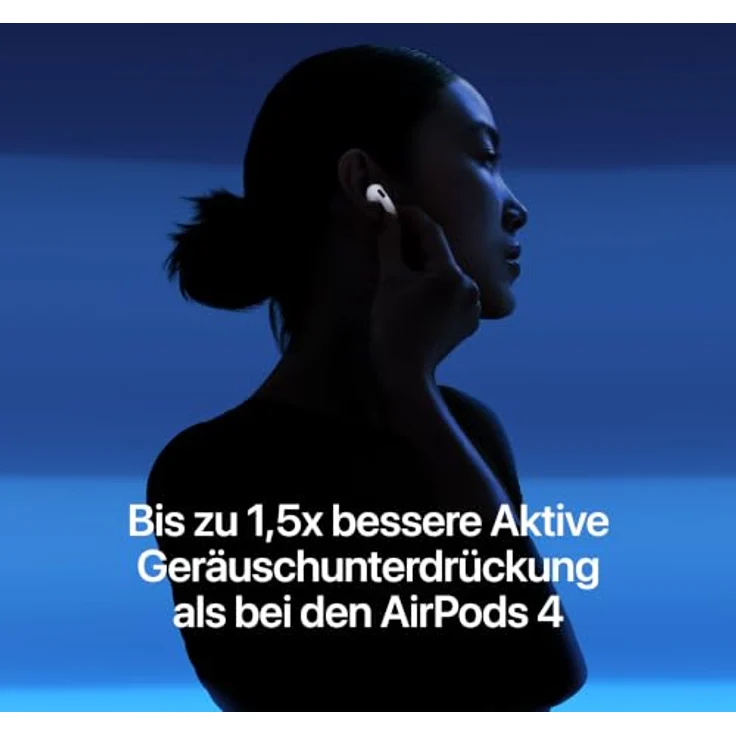 Apple AirPods 5 In-Ear Kopfhörer mit Aktiver Geräuschunterdrückung, Adaptive EQ, Open-Ear Design und Live Übersetzung – Bild 4