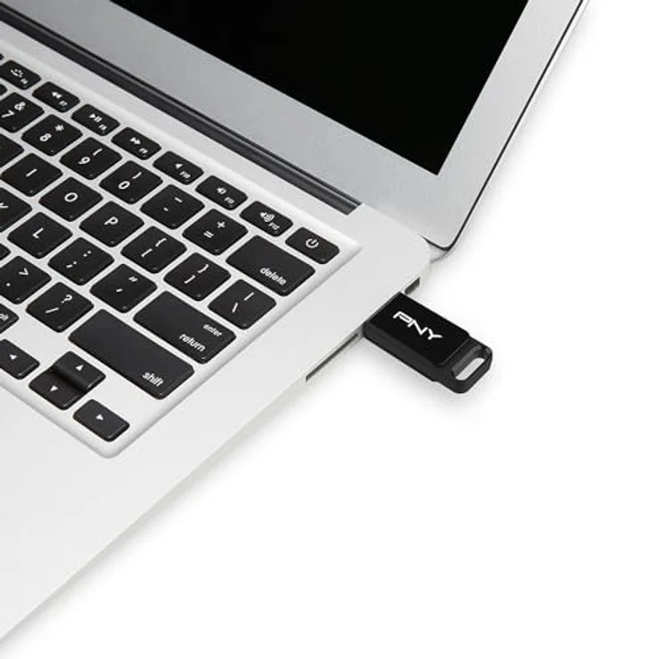 PNY ELITE TYPE-C USB 3.2 128GB X3, USB Stick mit bis zu 120 MB/s, schwarz – Bild 9