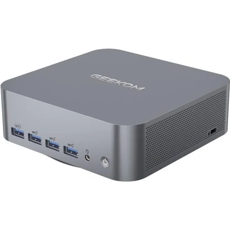 GEEKOM GT1MEGA, Mini-PC mit Intel Core Ultra 9 185H, 16GB DDR5 RAM, 1TB SSD, Windows 11 Pro, Aluminiumgehäuse