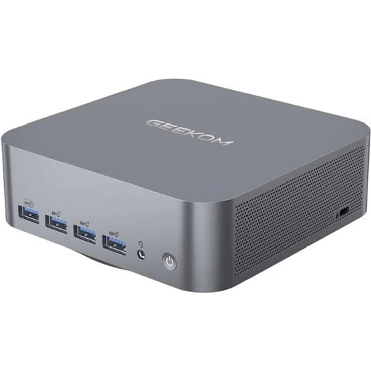 GEEKOM GT1MEGA, Mini-PC mit Intel Core Ultra 9 185H, 16GB DDR5 RAM, 1TB SSD, Windows 11 Pro, Aluminiumgehäuse