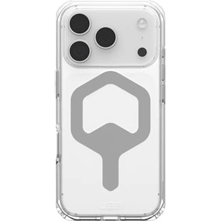 UAG Plyo MagSafe, Smartphone Hülle für Apple iPhone 17 Pro, hybrides Stoßdämpfungssystem, Silber – Bild 3