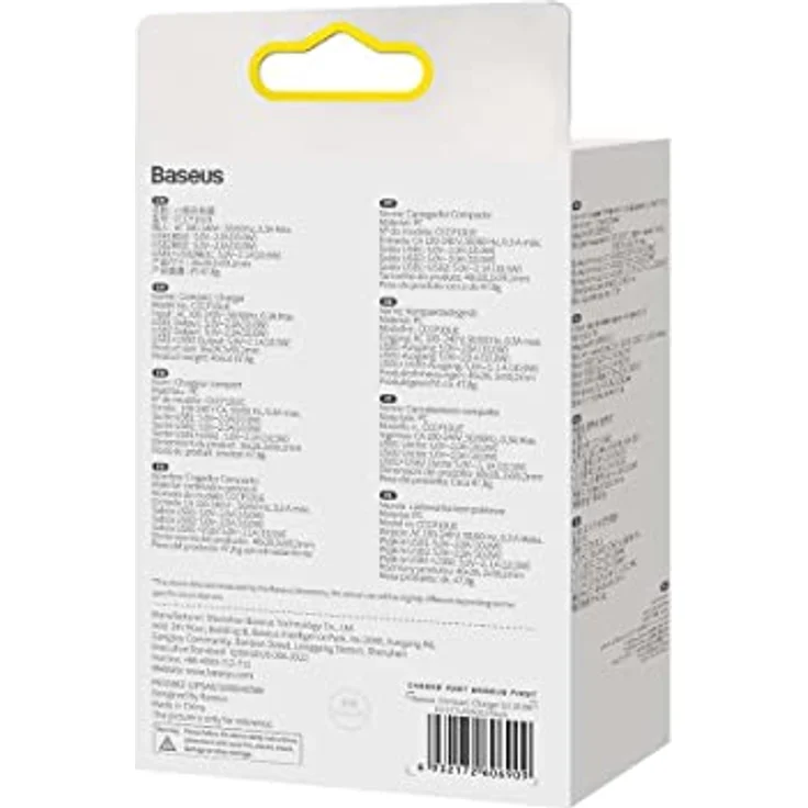 Chargeur+secteur+Baseus+Compact+2x+ports+USB-A+10%2C5W+%28Noir%29 – Bild 2