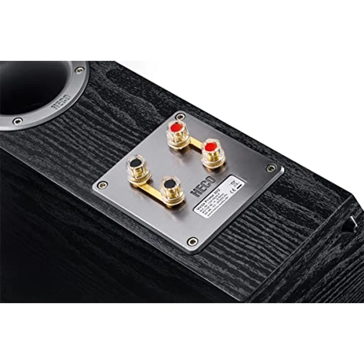 Heco Victa Prime 302 , 2 Wege Heimkino- und Stereo-Regallautsprecher , 1 Paar, Farbe:Schwarz Regallautsprecher - 85 Watt - schwarz – Bild 3