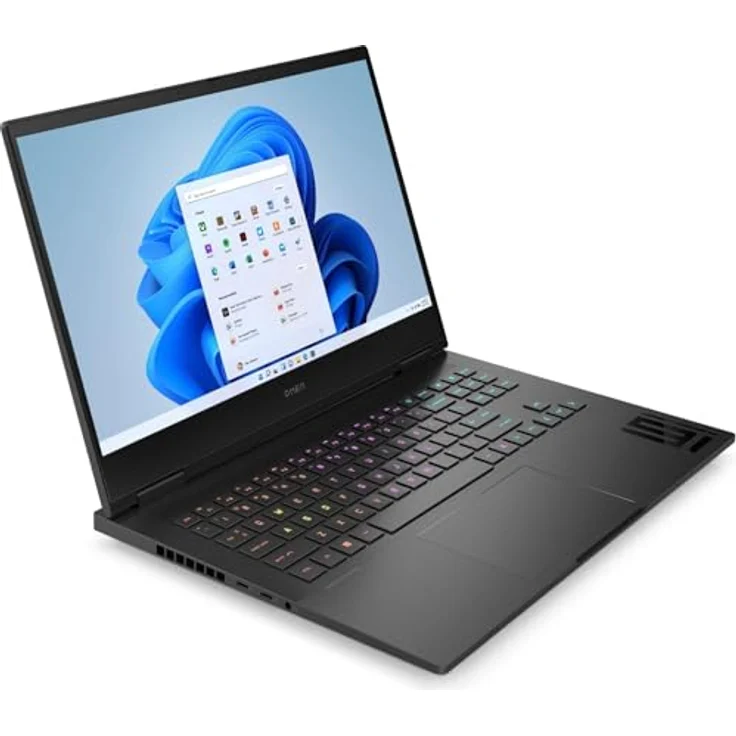 HP Omen 16-wf1072ng Intel Core i7-14700HX 16,1 Zoll FHD Laptop 16GB 1TB SSD RTX 4060 8GB W11H Shadow Black – Bild 2