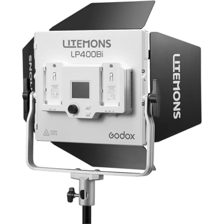 Godox Litemons LP400Bi LED-Panel, 36 W, zweifarbig, einstellbare Helligkeit und Farbtemperatur von 2800 K bis 6500 K, Smartphone-App-Kompatibilität – Bild 2