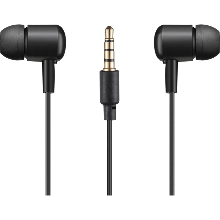 Sandberg Saver Earphones Kabelgebunden im Ohr Schwarz, Musik/Alltag (325-62)