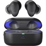 LG Tone Free T90S In-Ear Bluetooth Kopfhörer mit Dolby Atmos-Sound, Meridian-Technologie, ANC (Active Noise Cancellation) & UVnano+, Schwarz