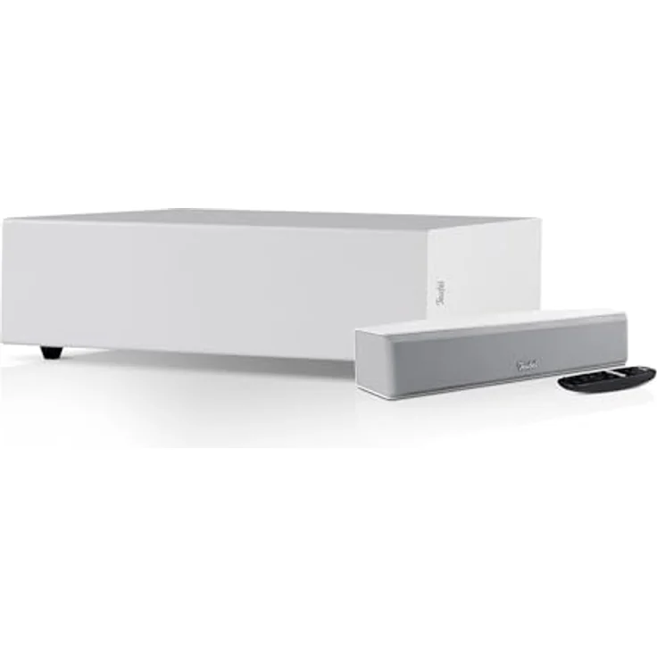 Teufel CINEBAR ONE+ Soundbar mit Subwoofer, Bluetooth 5.0, virtueller Surround Sound, weiß – Bild 2