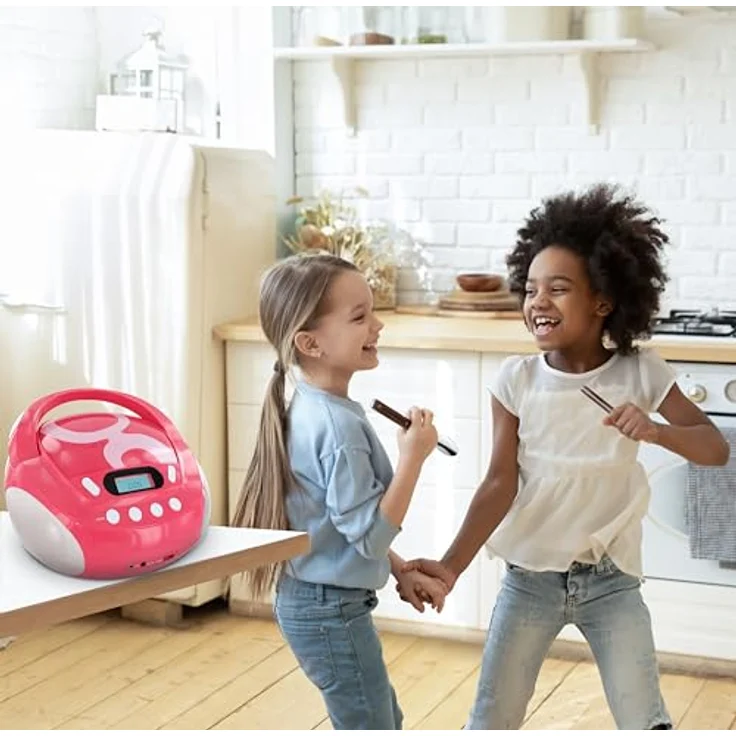 Metronic Gulli Radio-Tragbarer CD--MP3-Player für Kinder, mit USB-Port – Bild 7