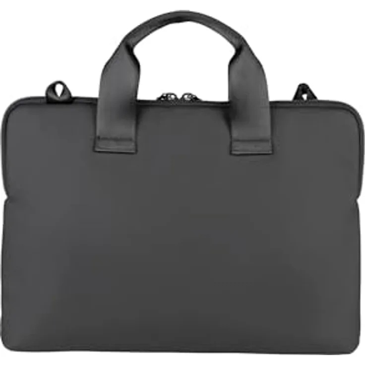 Tucano Gommo Slim Tasche für Notebooks 13 - 15 Schwarz, Notebook bis 15 (15", Apple), Notebooktasche