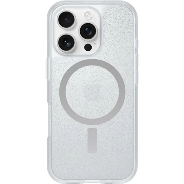 OtterBox Sleek Series MagSafe Hülle für iPhone 16 Pro, ultraschlank, stoßfest, sturzsicher, getestet nach Militärstandard, Stardust, ohne Einzelhandelsverpackung – Bild 4