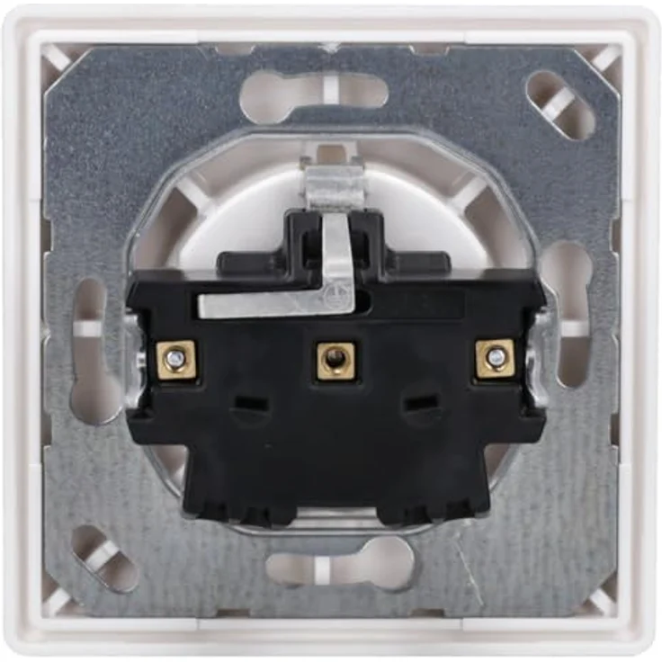 Jung 1520 WW Schuko Steckdose 16 A 250 V Serie AS 500 alpinweiß 250 V – Bild 4