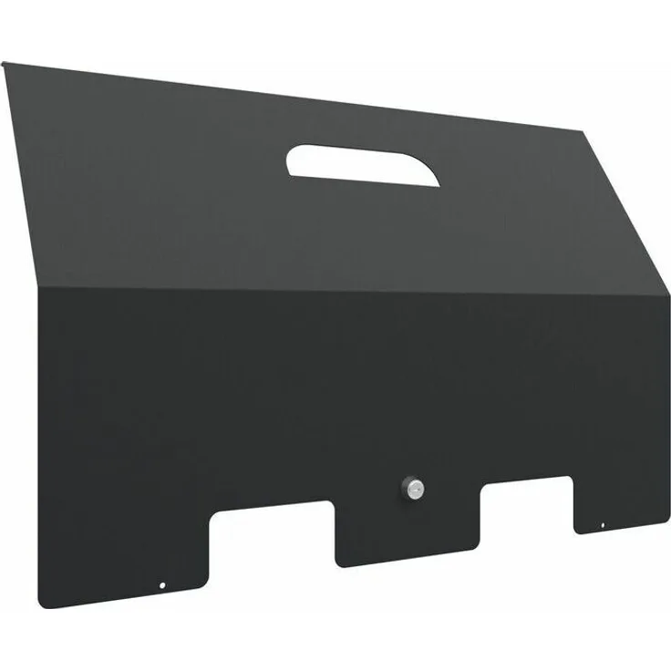 Vogel's LOCKABLE COVER für VESA Bracket BK (SMMS063.7260), verschließbar und vandalensicher, Schwarz