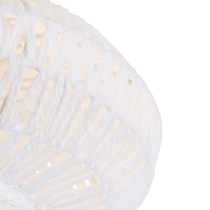 Qazqa - Retro Retro-Deckenleuchte Lina - Weiß - LED geeignet E27 – Bild 3