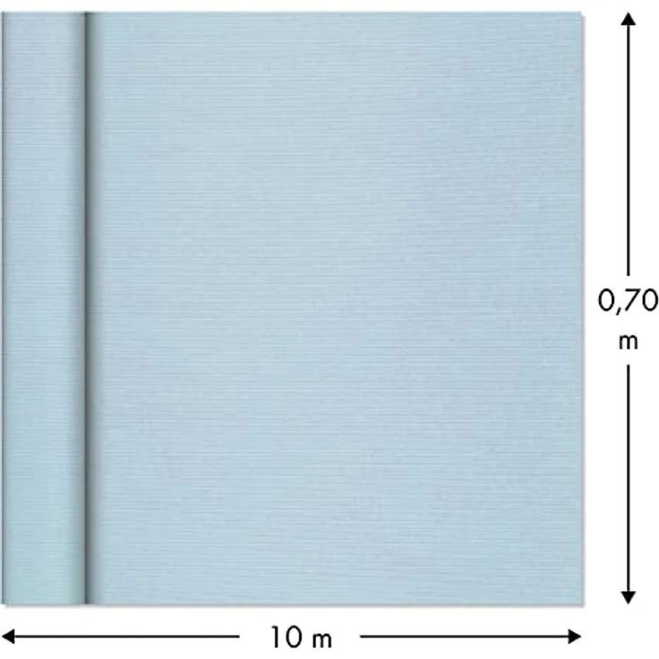 Clairefontaine 195727C Rolle (färbiges Kraftpapier, 10 x 0,7 m, 65 g, PEFC, ideal für Ihre Bastelprojekte) 1 Stück hellblau – Bild 3