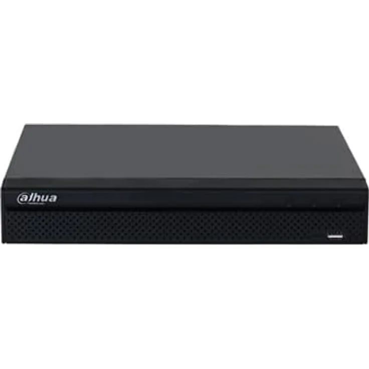 Dahua DHI-NVR2104HS-P-4KS3 4-K IP Netzwerkrecorder mit PoE, Schwarz, 80/60 Mbps, HDMI/VGA-Ausgänge