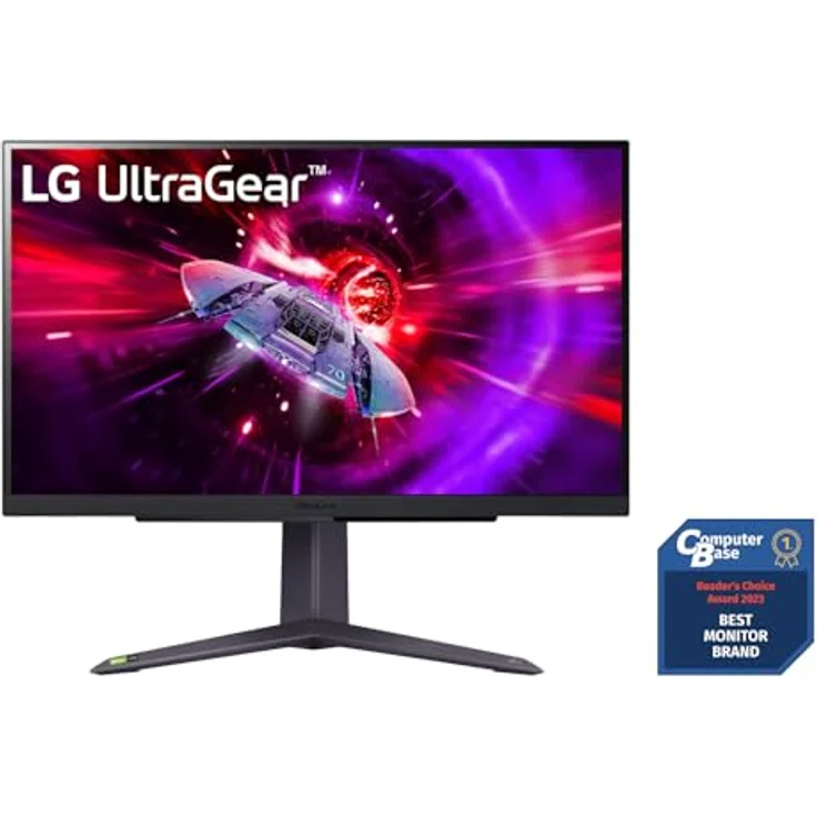 LG Electronics 27GS75QX-B.AEU UltraGear™ QHD Gaming IPS-Monitor 27" (68,4 cm), 2560 x 1440, 1ms GtG, 180 Hz, HDR10, NVIDIA G-Sync Compatible, AMD FreeSync - Schwarz – Bild 2