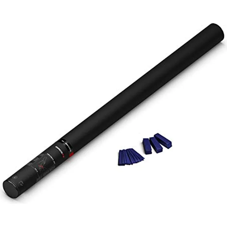 Magic FX Handbetriebene Konfettikanone PRO 80cm - Dunkelblau