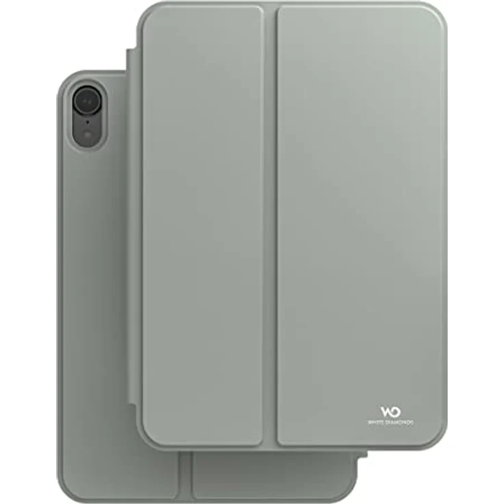 Black Rock White Diamonds Magnetische Hülle für Apple iPad Mini 6. Generation 2021, 8,3 Zoll, Stoßfestes Smart Cover in Sage mit Sleep/Wake-Funktion und 2 Standpositionen – Bild 2