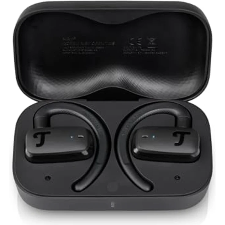  Teufel AIRY OPEN TWS - Open-Ear Bluetooth-Kopfhörer, 20h Spielzeit, ideal für Outdoor & Radfahren, Schwarz – Bild 6