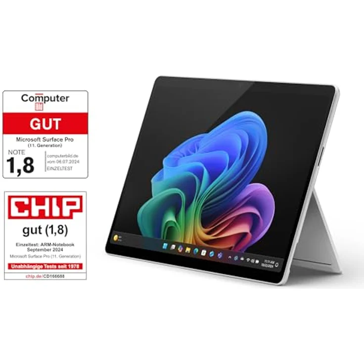 Microsoft Surface Pro 11. Edition, 13" OLED Touch Screen, Snapdragon X Elite, 16GB RAM, 1TB SSD, Platinum, Windows 11 Home (Charger Not Included) – Bild 3
