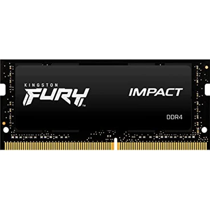Kingston FURY Impact - DDR4 - Modul - 32 GB - SO DIMM 260-PIN - 3200 MHz - PC4-25600 - CL20 - 1.2 V - ungepuffert - non-ECC - Schwarz (KF432S20IB-32) - Preisvergleich – Bild 4