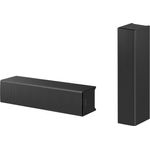 Sony SLS-1A Line Array Dante Lautsprecher, kompakt mit 8 Full-Range-Treibern, modularer Bauweise, Schwarz