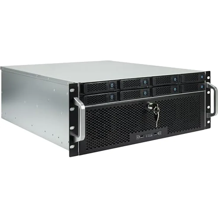 Inter-Tech 48.3cm IPC 4U-4708 4HE Storagegehäuse