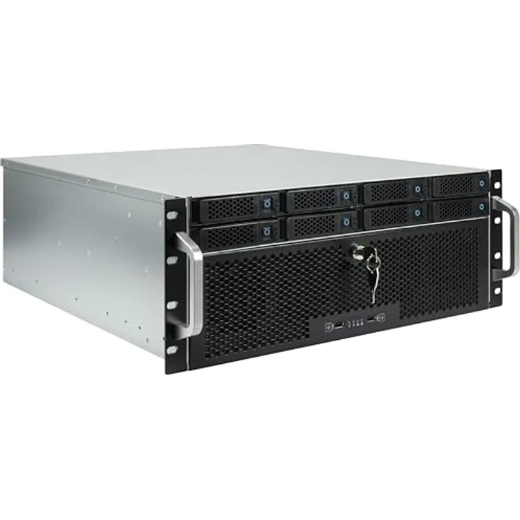 Inter-Tech 48.3cm IPC 4U-4708 4HE Storagegehäuse – Bild 1