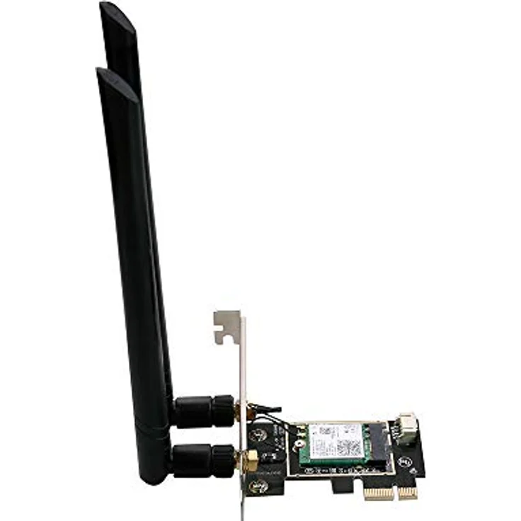 D-Link DWA-X582 AX3000 Wi-Fi 6 PCIe Adapter mit Bluetooth 5.0 (MU-MIMO, Dual Band, abnehmbare High-Gain Antenne, WPA3, mit Low Profile Halterung, Kompatibel mit Windows) – Bild 2