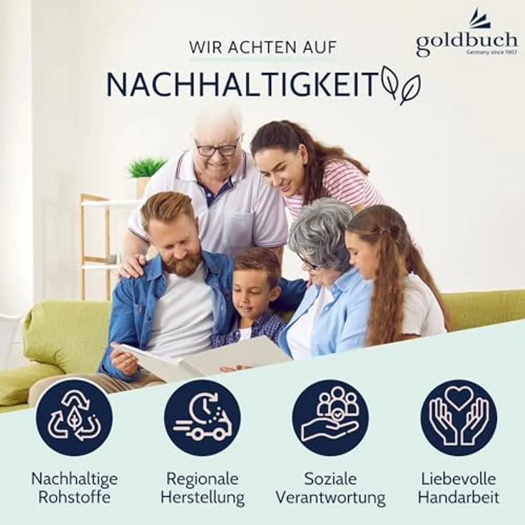 goldbuch Foto-Ringbuch, Bella Vista, 26x32 cm, Leinen, Beige, 37 931 – Bild 7
