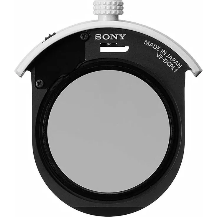 Sony VF-DCPL1 Zirkular-Polfilter 40.5mm, Polarisationsfilter für SEL400F28GM und SEL600F40GM, Schwarz