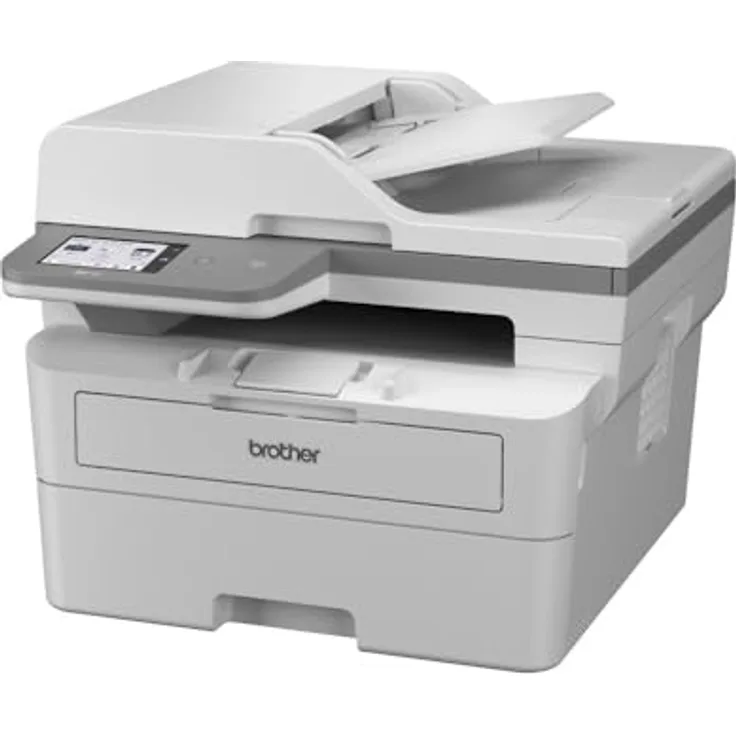 Brother MFCL2980DW Monochrom-Laser-Multifunktionsgerät mit 34 Seiten pro Minute, automatisches beidseitiges Drucken und Kopieren, kabelgebundenes Netzwerk, WLAN und NFC, 8,8 cm Touchscreen-Display, Schwarz