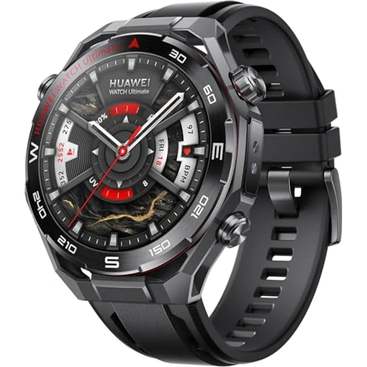 Huawei Watch Ultimate 2, Smartwatch mit Fitness-Tracking und Gesundheitsmonitoring, Schwarz – Bild 2