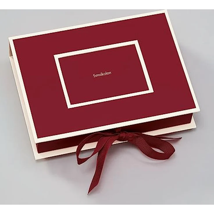Semikolon Fotoalbum 352512 Kleine Fotobox burgundy – Bild 2