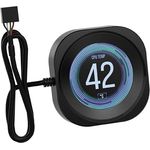 CORSAIR Nautilus RS LCD-Modul, 2,1-Zoll-IPS-LCD-Bildschirm mit 480x480 Auflösung, werkzeuglose Installation, schwarz