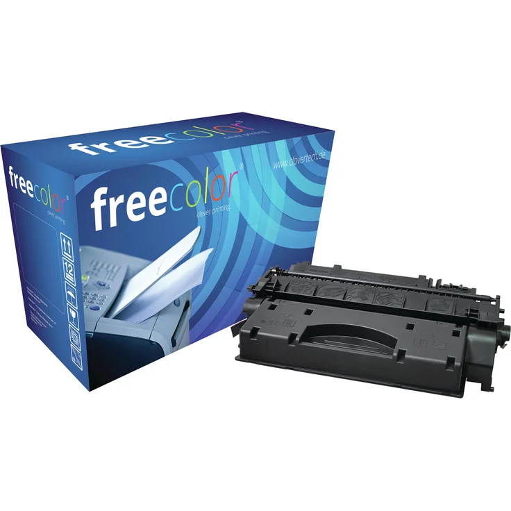 Freecolor Toner 05X (BK), Hochleistungs-Toner, schwarz, 100% wiederaufbereitet