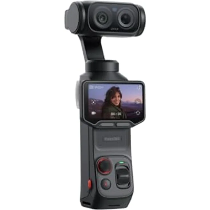 Insta360 Luna Ultra Creator Bundle, 8K 1-Zoll-Sensor, professionelle Stabilisierung, Farbe: Schwarz