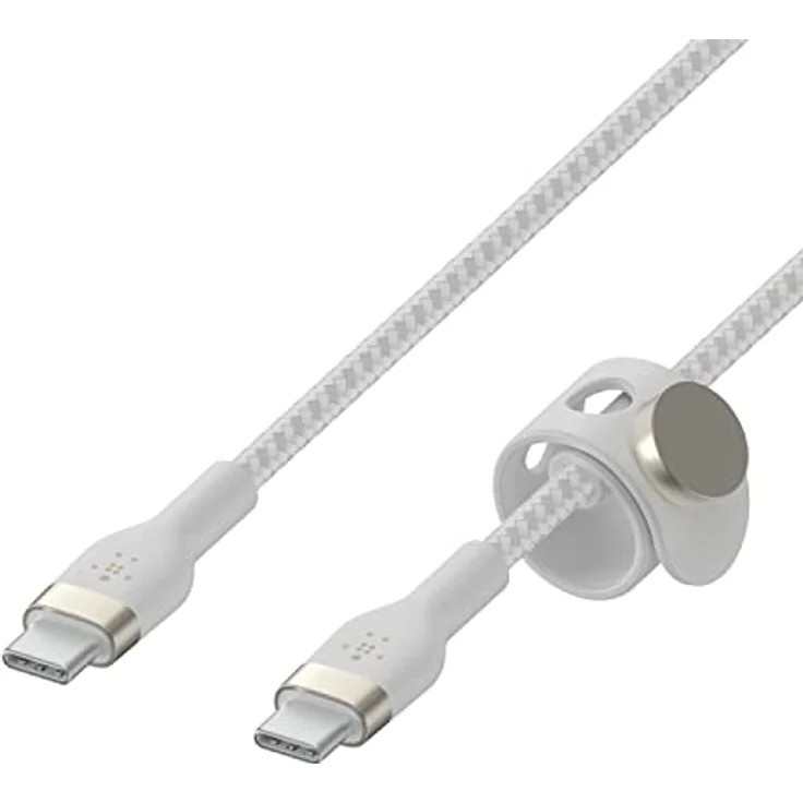 Belkin Pro Flex USB-C- USB-C Kabel Power Delivery 60W 2m weiß CAB011BT2MWH – Bild 2