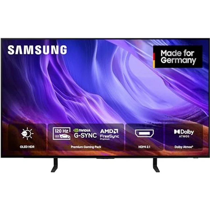 SAMSUNG GQ77S85H OLED 4K Smart TV, 77 Zoll / 195 cm, UHD 4K, Dolby Atmos, Vision AI Companion, Motion Xcelerator 120Hz – Bild 1