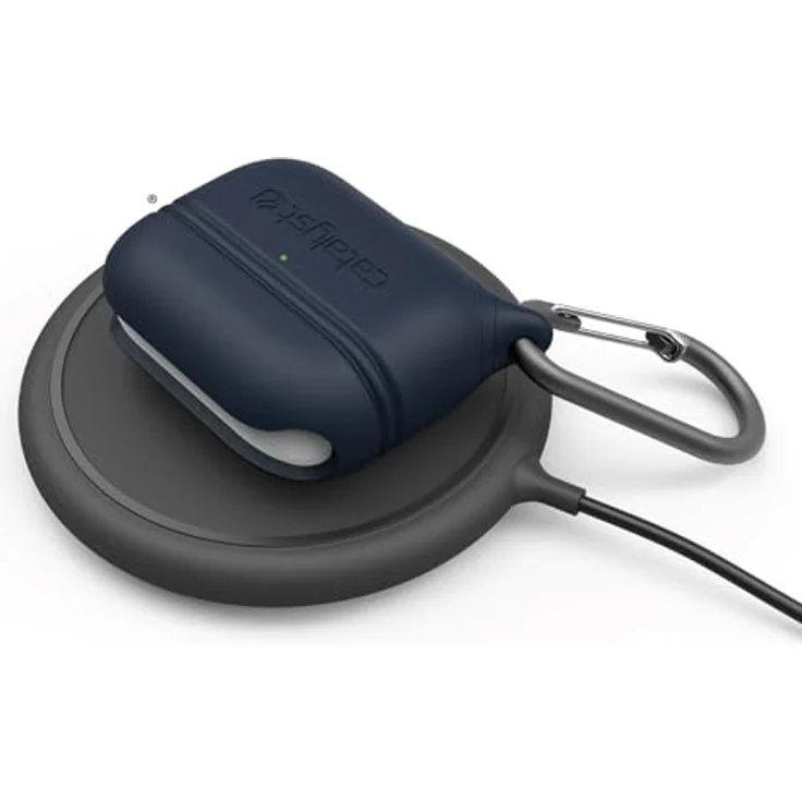 Catalyst Wasserdichtes Special Edition Case für AirPods Pro (1. und 2. Generation), IP67 Schutz, einteiliges Design, hoher Fallschutz, kabelloses Laden, Marineblau – Bild 4